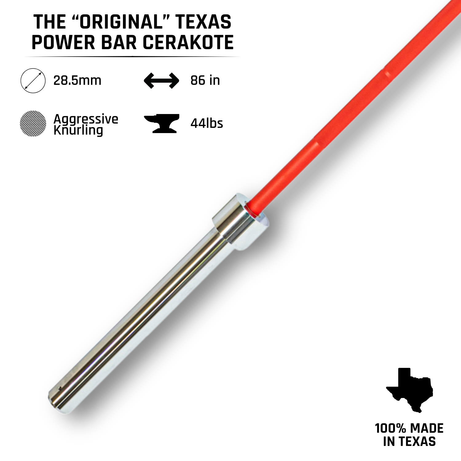 "Original" Texas Power Bar Cerakote