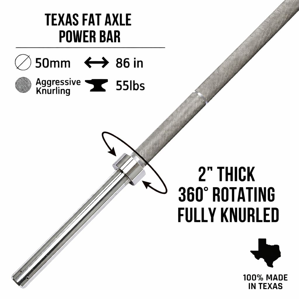 Texas 2" Fat Axle Power Bar