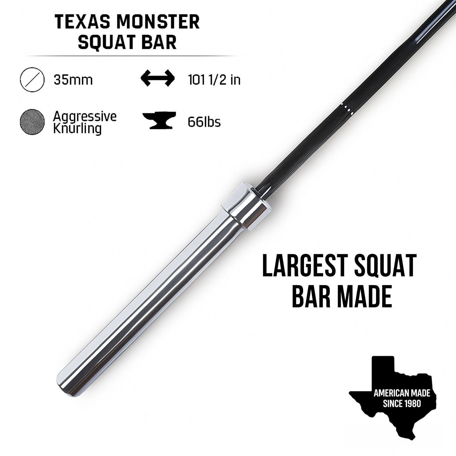 Monster Texas Squat Bar
